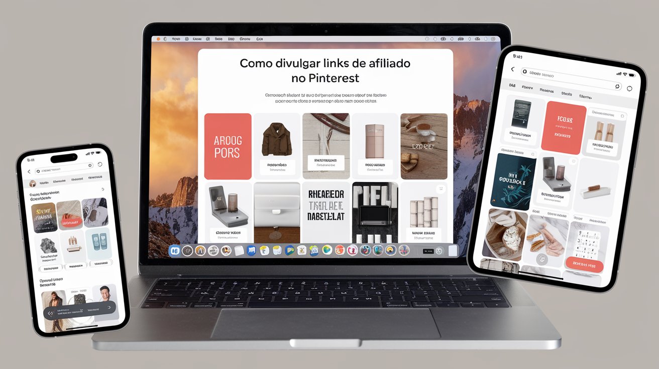 Como Divulgar Links de Afiliado no Pinterest Sem Bloqueios